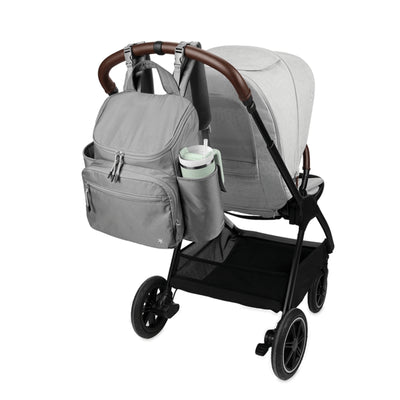 Mochila Maternidade Skip Hop Next Forma Cinza - Material Resistente